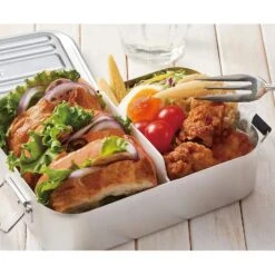 Skater Aluminum Bento Lunch Box -Kitchen Supplies SkaterAluminumBentoLunchBox45144 7 AFT6B 3