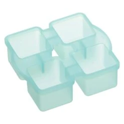 Skater Silicone Ice Tray Square Blue
