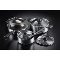 Sori Yanagi 3-Ply Stainless Steel Induction Saucepan 9 Sori Yanagi 3-Ply Stainless Steel Induction Saucepan -Kitchen Supplies SoriYanagi3 PlyStainlessSteelInductionSaucepan 5