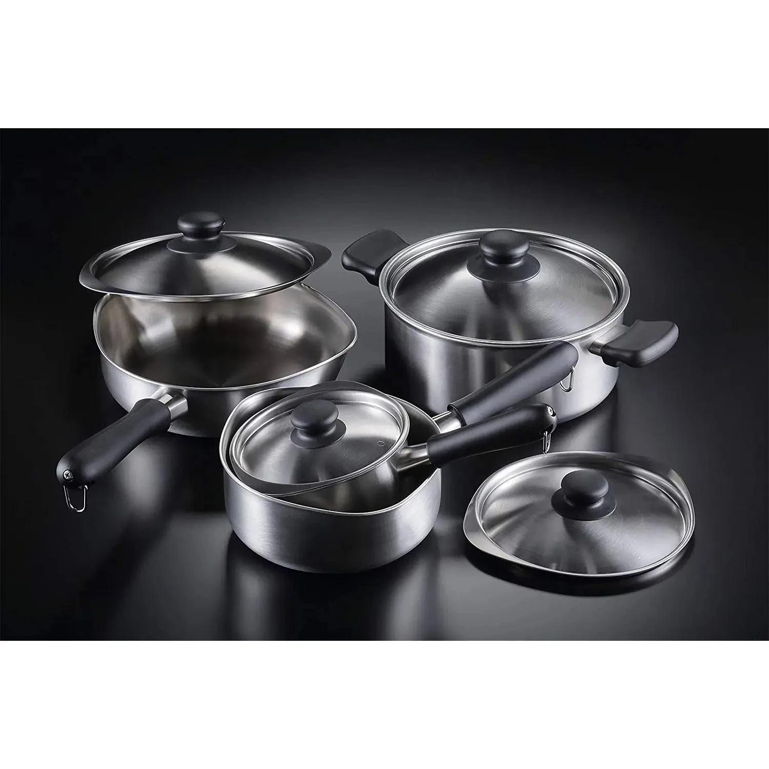 Sori Yanagi 3-Ply Stainless Steel Induction Saucepan 5 Sori Yanagi 3-Ply Stainless Steel Induction Saucepan - Image 5