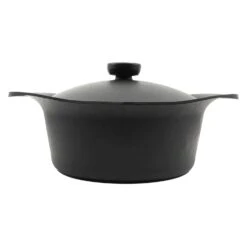 Sori Yanagi Cast Iron Induction Deep Casserole 22cm With Lid & Fork -Kitchen Supplies SoriYanagiCastIronInductionDeepCasserole22cmwithLid Fork 3