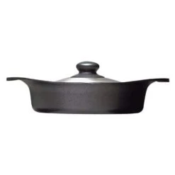 Sori Yanagi Cast Iron Induction Shallow Casserole 22cm With Stainless Steel Lid -Kitchen Supplies SoriYanagiCastIronInductionShallowCasserole22cmwithStainlessSteelLid 3