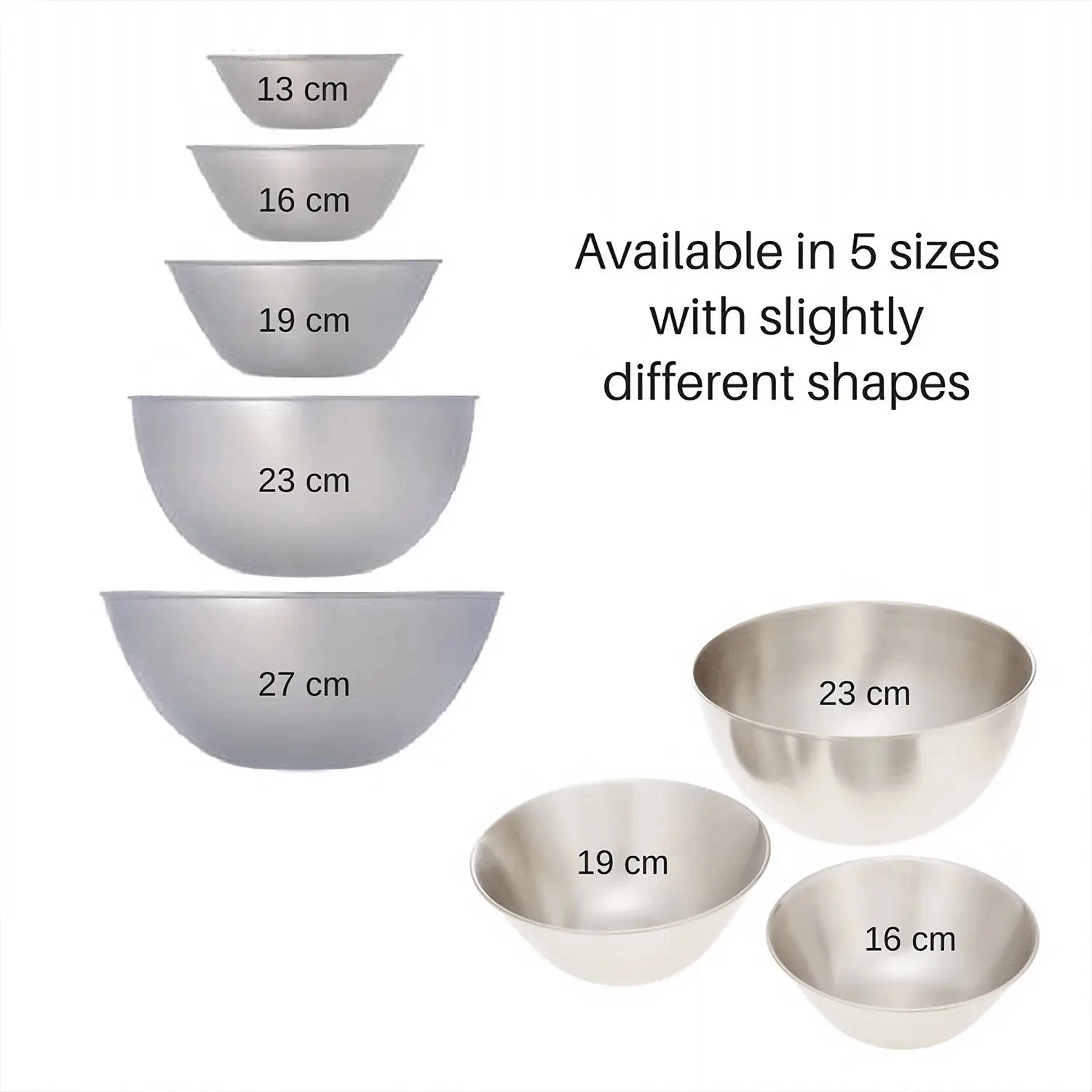 Sori Yanagi Stainless Steel Mixing Bowl 11 Sori Yanagi Stainless Steel Mixing Bowl - Image 11