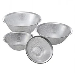Sori Yanagi Stainless Steel Perforated Colander -Kitchen Supplies SoriYanagiStainlessSteelPerforatedColander 3