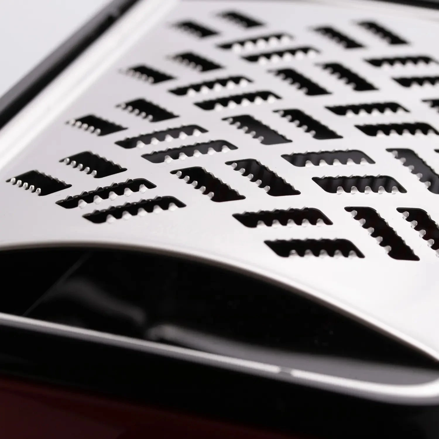 SUNCRAFT Stainless Steel Grater With Container 7 SUNCRAFT Stainless Steel Grater With Container - Image 7