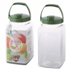 TAKEYA Polyethylene Terephthalate Square Fruit Liquor Bottle -Kitchen Supplies TAKEYAPolyethyleneTerephthalateSquareFruitLiquorBottle524653 4