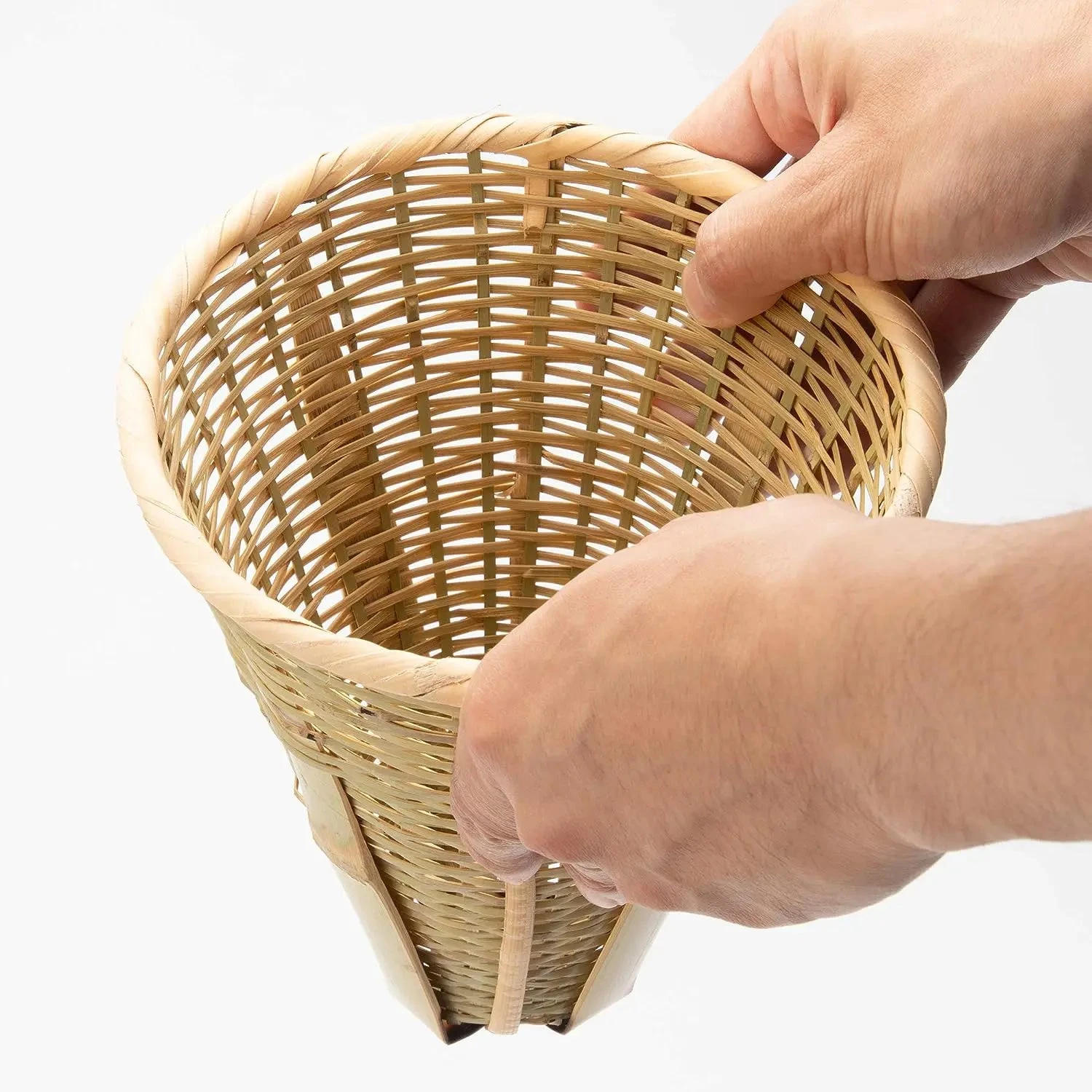 TKG Bamboo Tebo Noodle Strainer Without Handle 2 TKG Bamboo Tebo Noodle Strainer Without Handle - Image 2