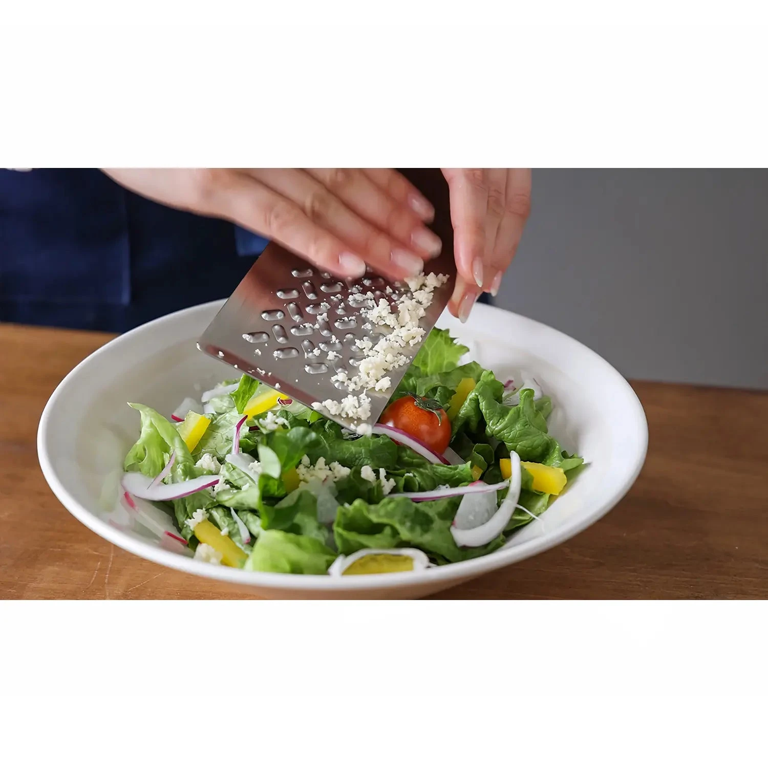 TOMITA Stainless Steel Grater 8 TOMITA Stainless Steel Grater - Image 8