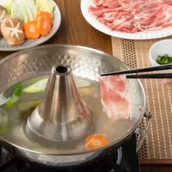 Takekoshi Stainless Steel Shabu Shabu Hot Pot Kiko -Kitchen Supplies TakekoshiStainlessSteelShabuShabuHotPotKiko 2