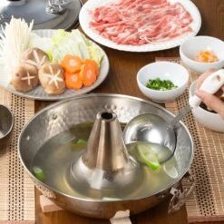 Takekoshi Stainless Steel Shabu Shabu Hot Pot Kiko -Kitchen Supplies TakekoshiStainlessSteelShabuShabuHotPotKiko 3