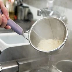 Three Snow Stainless Steel Somen Tebo Noodle Strainer -Kitchen Supplies ThreeSnowStainlessSteelSomenTeboNoodleStrainer 4