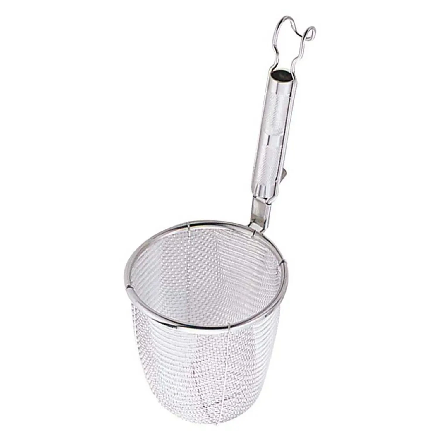 Three Snow Stainless Steel Tebo Noodle Strainer Round Base With Metal Handle 1 Three Snow Stainless Steel Tebo Noodle Strainer Round Base With Metal Handle