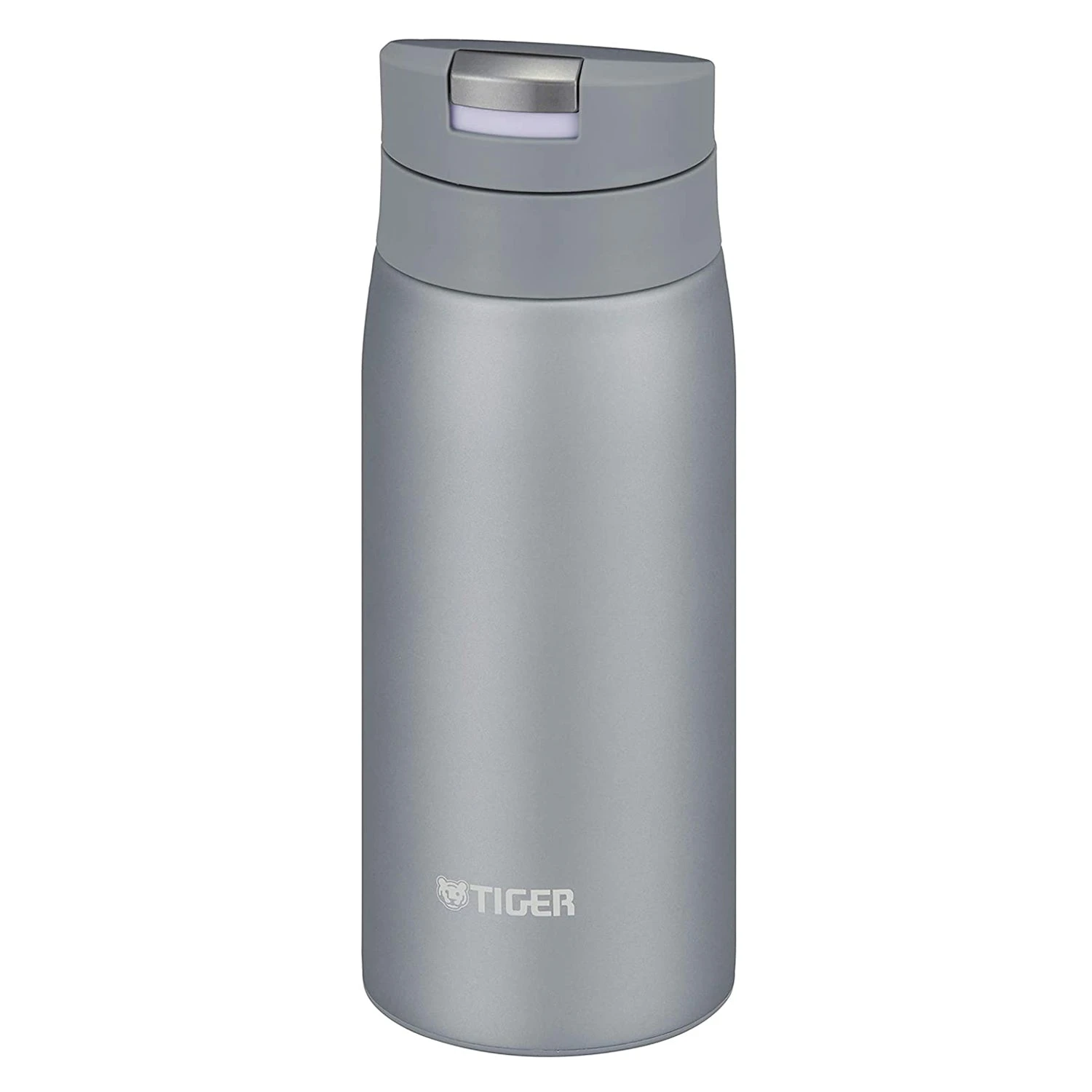 TIGER One Touch Mug Bottle Stainless Steel Water Bottle 2 TIGER One Touch Mug Bottle Stainless Steel Water Bottle - Image 2