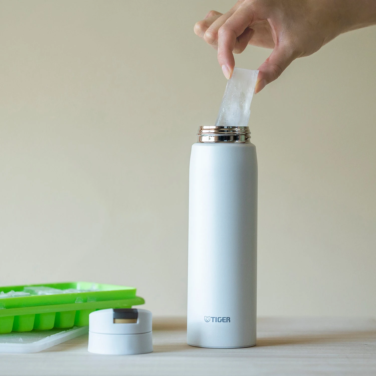 TIGER One Touch Mug Bottle Stainless Steel Water Bottle 11 TIGER One Touch Mug Bottle Stainless Steel Water Bottle - Image 11