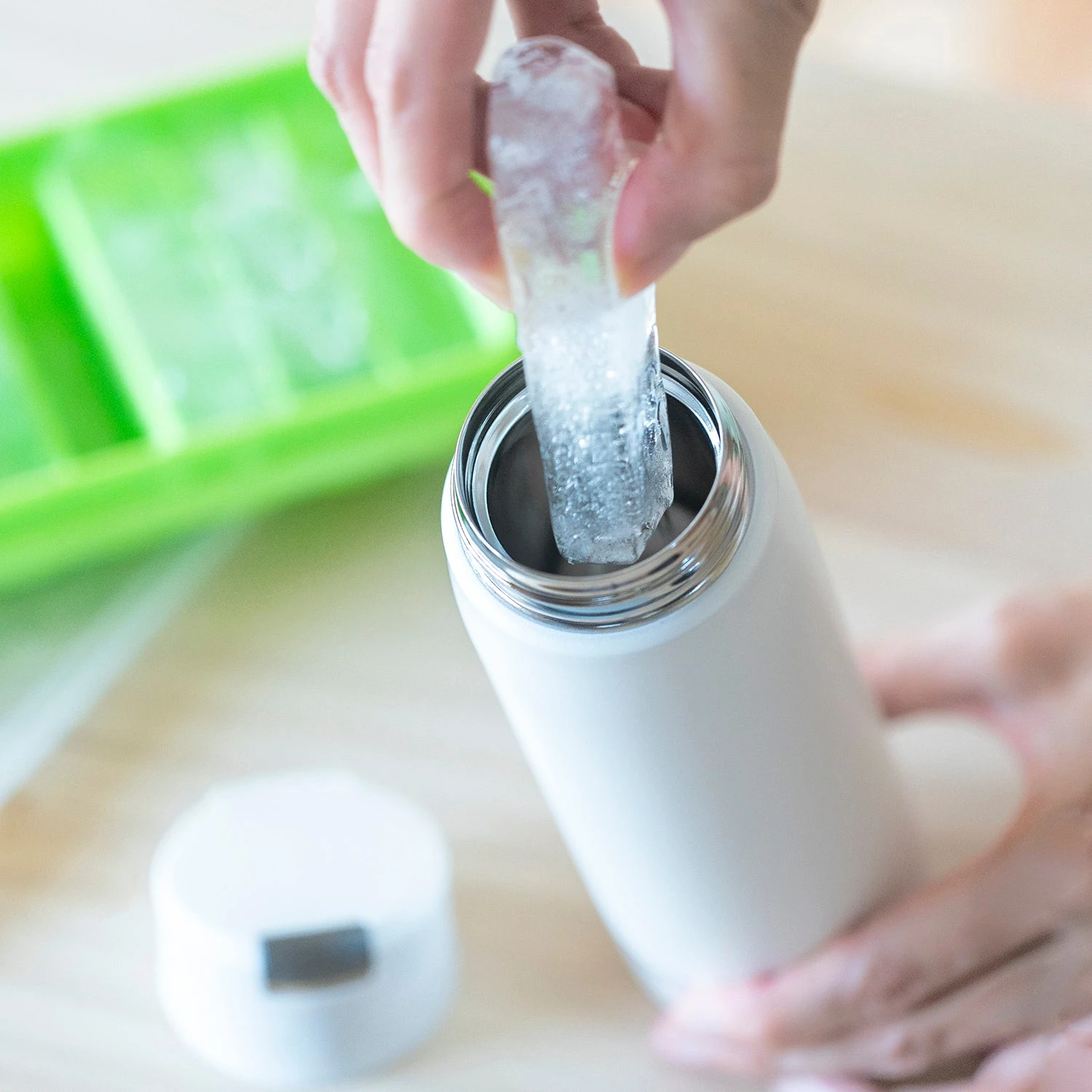 TIGER One Touch Mug Bottle Stainless Steel Water Bottle 12 TIGER One Touch Mug Bottle Stainless Steel Water Bottle - Image 12