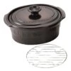 Toceram Heat-Resistant Ceramic Oval Casserole Pot