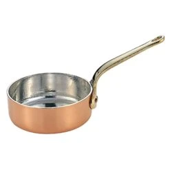 Wadasuke Copper Shallow Mini Saucepan