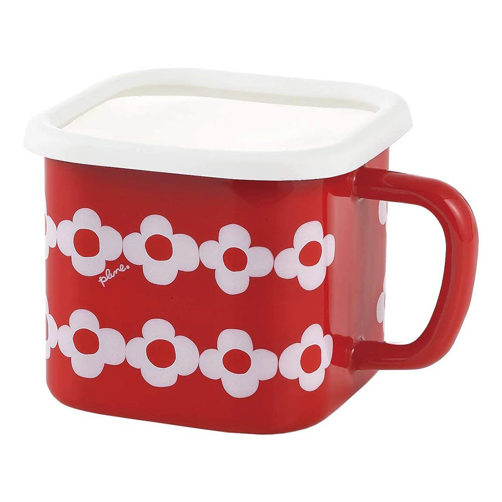 Yutaka Horo Enameled Multi Square Pot OHANA 2 Yutaka Horo Enameled Multi Square Pot OHANA - Image 2