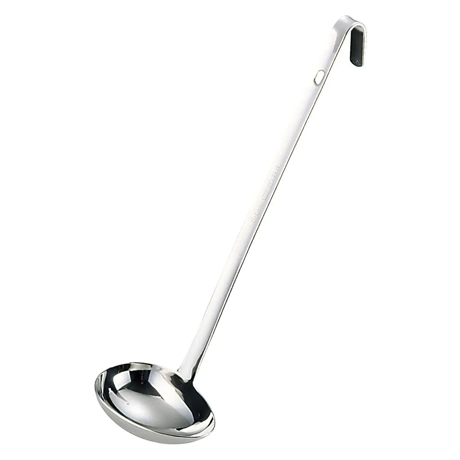 YUKIWA Stainless Steel Side-Scooping Ladle 1 YUKIWA Stainless Steel Side-Scooping Ladle