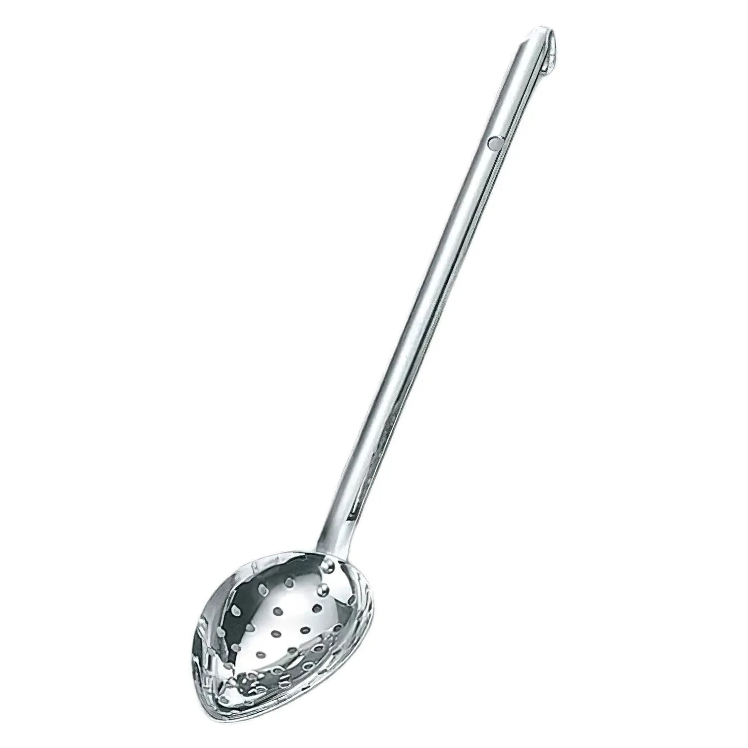 YUKIWA Stainless Steel Vertical-Scooping Ladle With Holes 1 YUKIWA Stainless Steel Vertical-Scooping Ladle With Holes