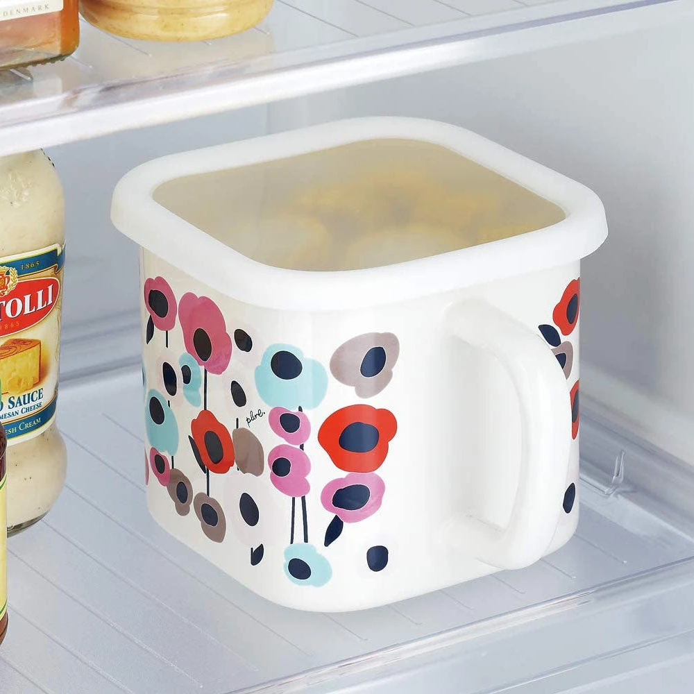 Yutaka Horo Enameled Multi Square Pot Dot 3 Yutaka Horo Enameled Multi Square Pot Dot - Image 3