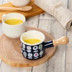 Yutaka Horo Plune Enameled Petit Milk Pan Candy Flower -Kitchen Supplies YutakaHoroPluneEnameledPetitMilkPanCandyFlower 5