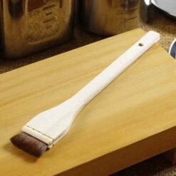 EBM Wooden Handle Horse Hair Brush For Sushi 10 EBM Wooden Handle Horse Hair Brush For Sushi -Kitchen Supplies ebm cooking brushes 13796155162707