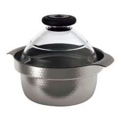 Hario Induction Rice Cooker Casserole With Glass Lid