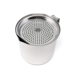 Ichibishi Stainless Steel Oil Storage Pot -Kitchen Supplies ichibishi stainless steel cooking oil keeper with double filter strainer 1 2l oil storage containers 6926291566675