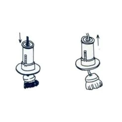 Ichibishi Stainless Steel Takoyaki Basting Mop Oil Dispenser With Removable Cotton Head -Kitchen Supplies ichibishi stainless steel takoyaki basting mop oil dispenser with removable cotton head basting mops 23271619215