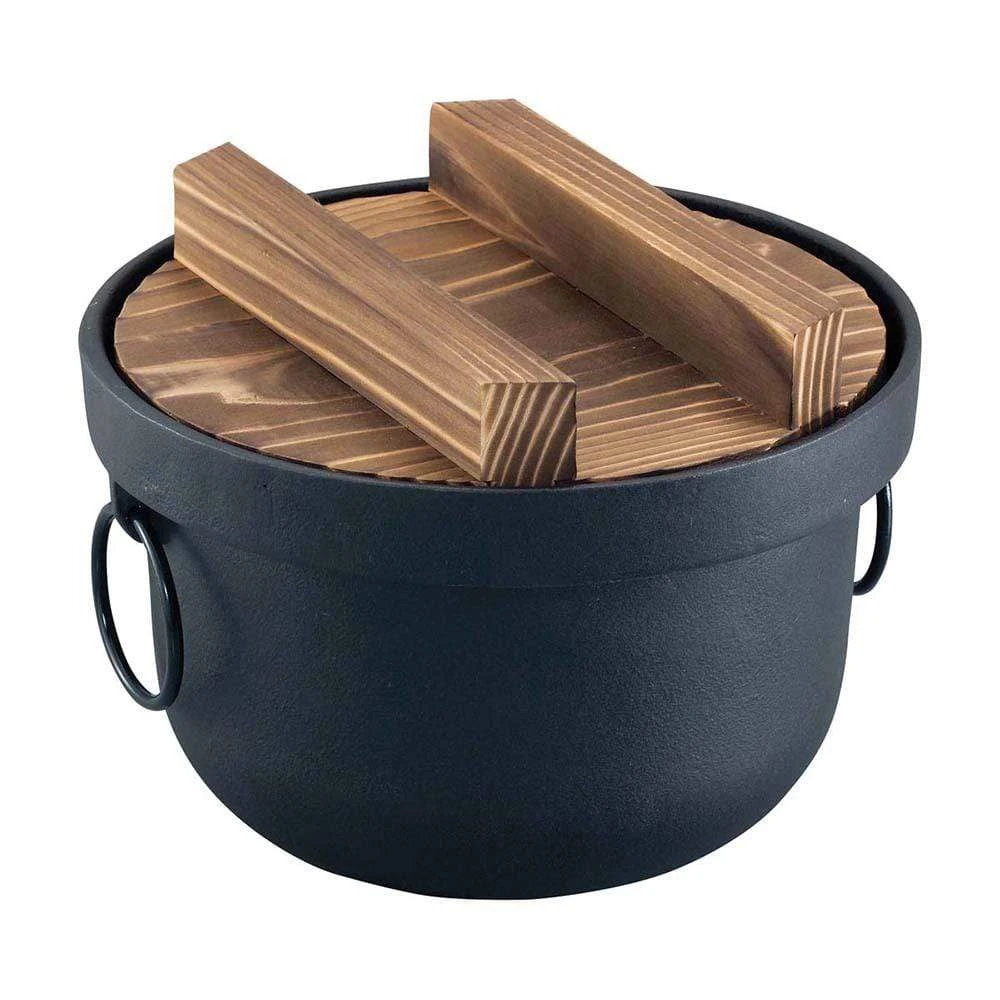 Ikenaga Cast Iron Rice Cooker 1 Ikenaga Cast Iron Rice Cooker