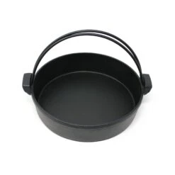 Ikenaga Induction Cast-Iron Sukiyaki Pan With Double Carrying Handles -Kitchen Supplies ikenaga induction cast iron sukiyaki pan with double carrying handles sukiyaki casserole 6937108807763