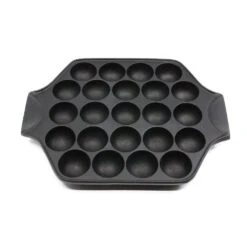 Iwachu Nambu Cast Iron 23-Ball Takoyaki Pan -Kitchen Supplies iwachu nambu cast iron 23 ball takoyaki pan takoyaki pans 12465877811283