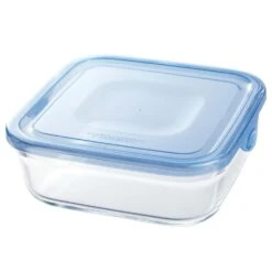 Iwaki Heat Resistant Glass Food Container Square 10 Iwaki Heat Resistant Glass Food Container Square -Kitchen Supplies iwakiHeatResistantGlassFoodContainerSquare 4