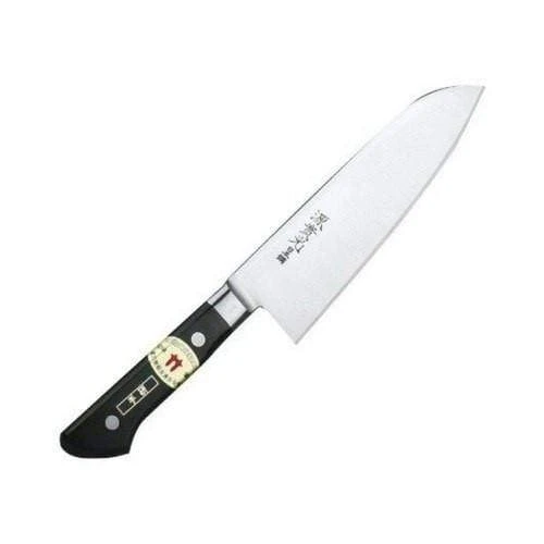 Jikko Nihonko Japanese Carbon Steel Santoku Knife 1 Jikko Nihonko Japanese Carbon Steel Santoku Knife