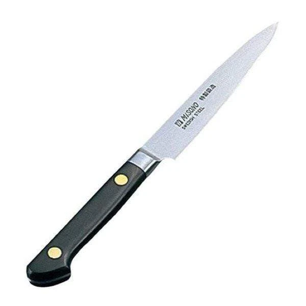 Misono EU Swedish Carbon Steel Petty Knife (Narrow Blade) 1 Misono EU Swedish Carbon Steel Petty Knife (Narrow Blade)