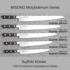 Misono Molybdenum Sujihiki Knife 9 Misono Molybdenum Sujihiki Knife -Kitchen Supplies misono molybdenum sujihiki knife sujihiki knives 1000559214619