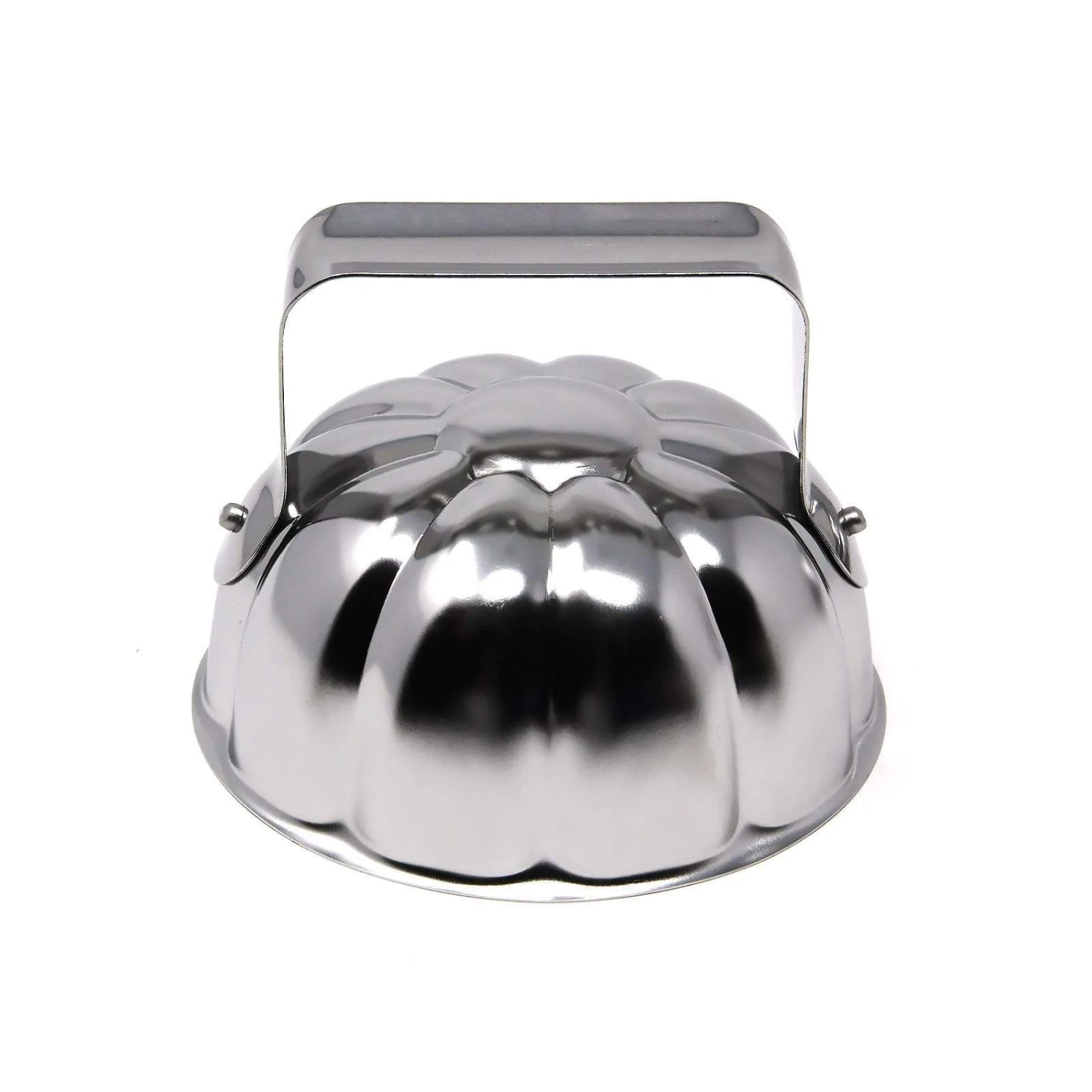 SHIMOTORI Stainless Steel Restaurant Style Rice Mold (Flower) 2 SHIMOTORI Stainless Steel Restaurant Style Rice Mold (Flower) - Image 2