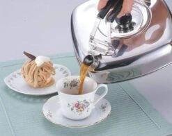 Sugiyama Cuboid-Shaped Induction Kettle 1.1L -Kitchen Supplies sugiyama stainless steel cuboid shaped stacking induction kettle with strainer 1 1l kettles 22472478095