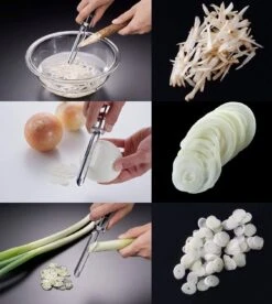 SUNCRAFT Sharpened Swivel Peeler -Kitchen Supplies suncraft stainless steel sharpened swivel peeler with blade guard peelers 22459164943