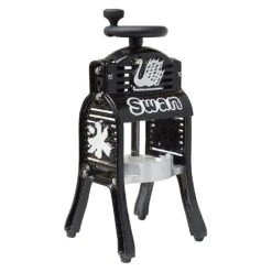 Swan Cast Iron Manual Shaved Ice Machine Black