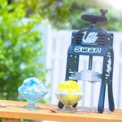 Swan Cast Iron Manual Shaved Ice Machine Black 14 Swan Cast Iron Manual Shaved Ice Machine Black -Kitchen Supplies swan cast iron manual shaved ice machine black 100427 5