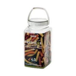 TAKEYA FRESHLOK Airtight Storage Square Container With Handle -Kitchen Supplies takeya freshlok airtight storage square container with handle 2 sizes 4 0l food containers 10715907260499