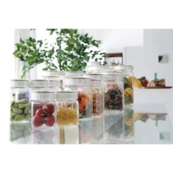 TAKEYA FRESHLOK Airtight Storage Square Container With Handle -Kitchen Supplies takeya freshlok airtight storage square container with handle 2 sizes food containers 10715907522643