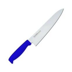 TOJIRO Color MV Gyuto Knife With Elastomer Handle -Kitchen Supplies tojiro color mv gyuto knife with elastomer handle 6 colours gyuto 210mm blue gyuto knives 607744327707