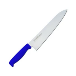 TOJIRO Color MV Gyuto Knife With Elastomer Handle -Kitchen Supplies tojiro color mv gyuto knife with elastomer handle 6 colours gyuto 240mm blue gyuto knives 607853641755