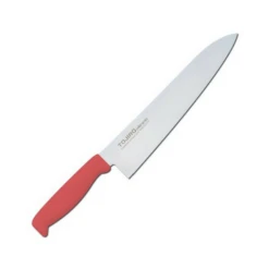 TOJIRO Color MV Gyuto Knife With Elastomer Handle -Kitchen Supplies tojiro color mv gyuto knife with elastomer handle 6 colours gyuto 240mm red gyuto knives 607850266651