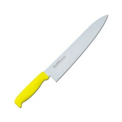 TOJIRO Color MV Gyuto Knife With Elastomer Handle -Kitchen Supplies tojiro color mv gyuto knife with elastomer handle 6 colours gyuto 270mm yellow gyuto knives 608383434779