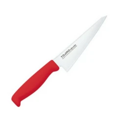 TOJIRO Color MV Honesuki Knife With Elastomer Handle -Kitchen Supplies tojiro color mv honesuki knife with elastomer handle 6 colours red honesuki knives 604522676251