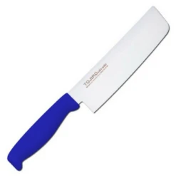 TOJIRO Color MV Nakiri With Elastomer Handle -Kitchen Supplies tojiro color mv nakiri with elastomer handle 6 colours blue nakiri knives 26836044239